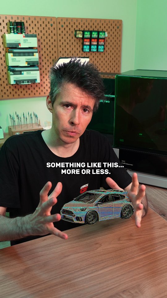 Instagram post by @stancegt.art for UniFormation. Caption reads: [...] a larger scale?🤔 I need to put this....