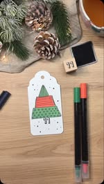 Instagram post by @die.handschreiberei for STABILO. Caption reads: [...] Stempelset: @idee_creativmarkt Stifte:....