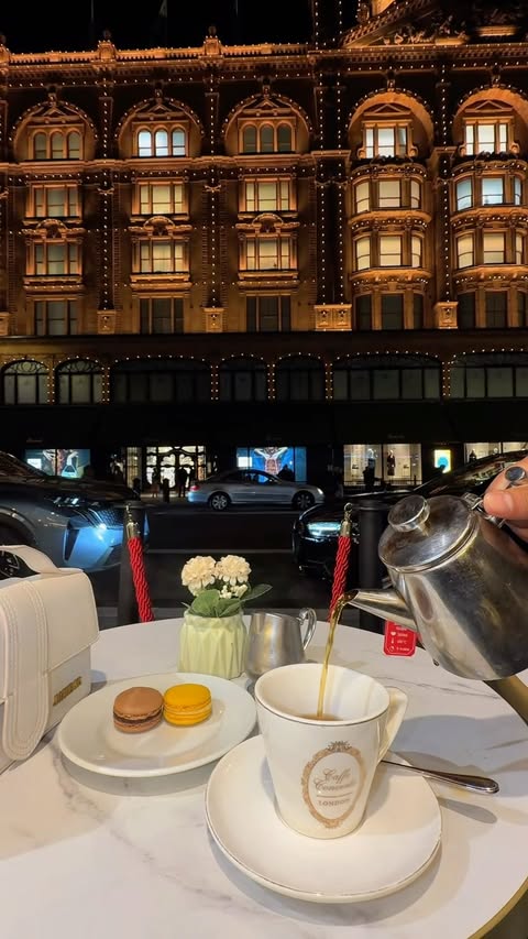 Instagram post by @herldndiary for WHERE TO London. Caption reads: Had such an amazing time at Caffè Concerto! ✨ The....