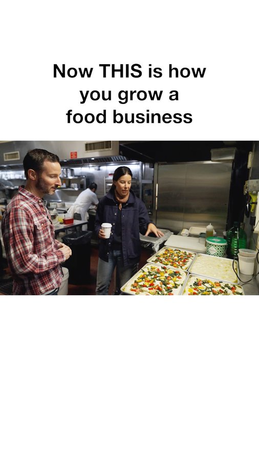 Instagram post by @heyfeifer for Entrepreneur. Caption reads: Not a chef, just a people person.

Jamie started....