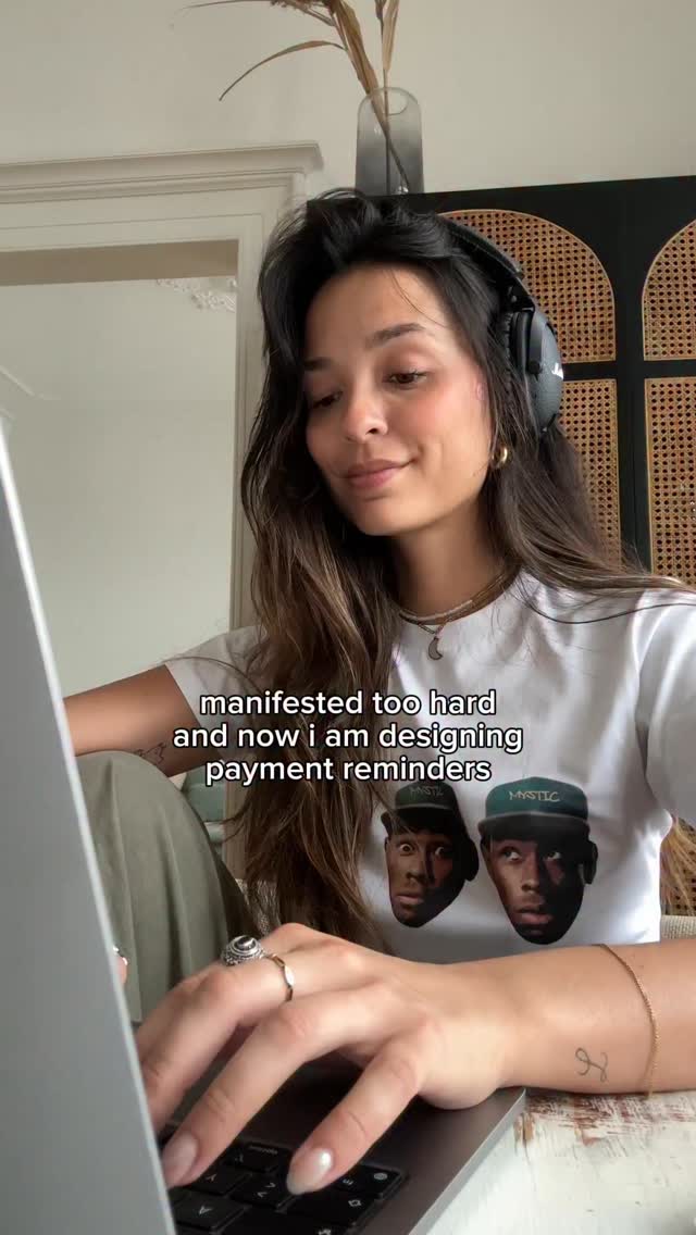 Instagram post by @ninalyre for Mystic Store. Caption reads: [...] the way my coolest tyler shirt is by....