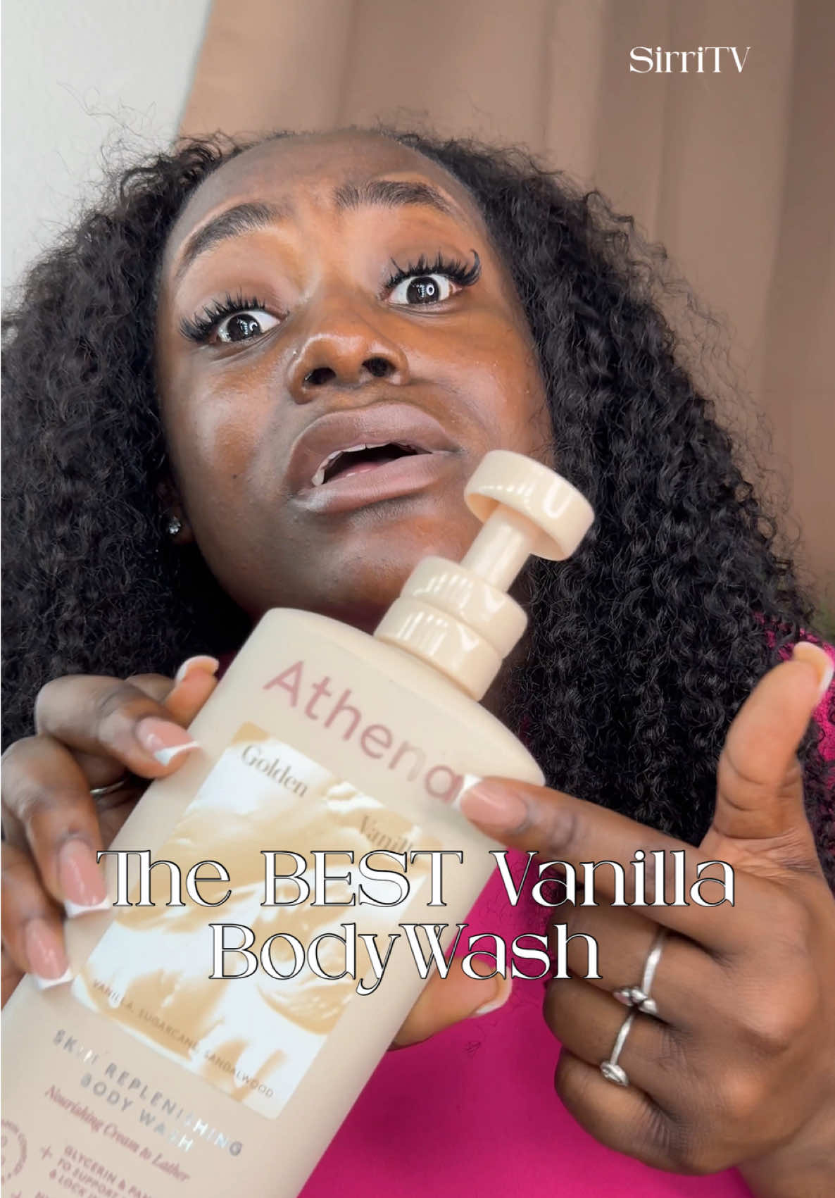 TikTok post by @brendaasirri for Athena Club. Caption reads: just buy it, YOU WON’T REGRET IT✨ @Athena Club ....