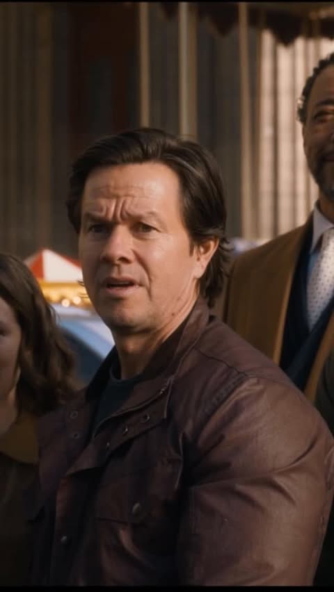 Instagram post by @theprosciuttopapi for Apple TV. Caption reads: Wahlberg , Santa & an elf in Paris🤣🇫🇷🥖
Paris....