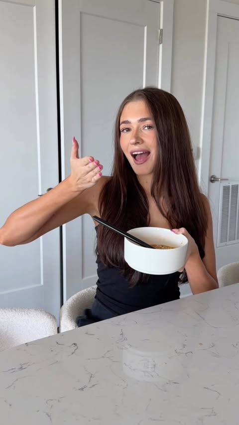 Instagram post by @aubreyist for Maruchan. Caption reads: #MaruchanPartner This was a staple when I was kid....