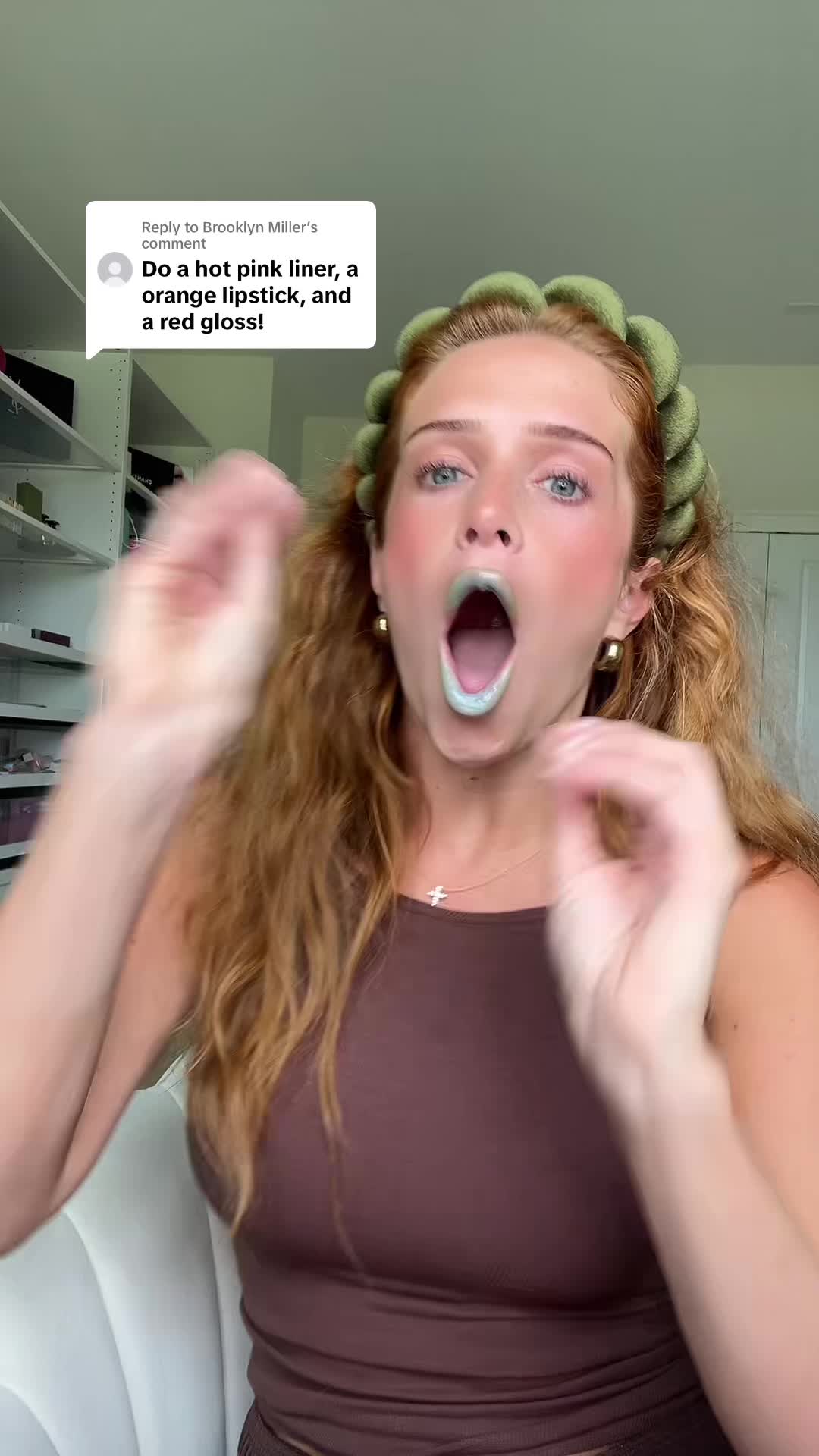 TikTok post by @sarah_wolak for Klassy Network. Caption reads: Replying to @Brooklyn Miller ANOTHER DAY ANOTHER....