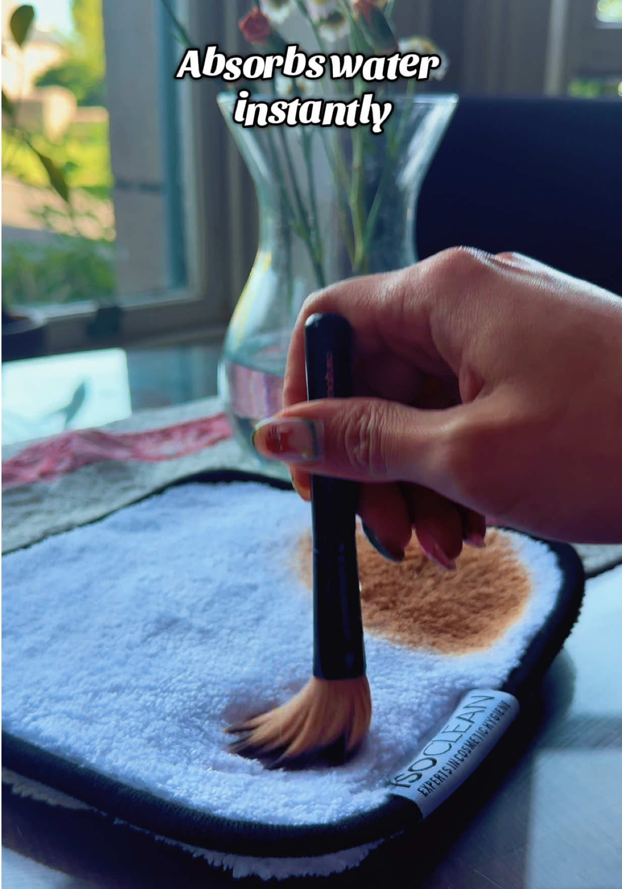 TikTok post by @letisjourney for ISOCLEAN Ireland. Caption reads: One of those products that sounds boring until you....