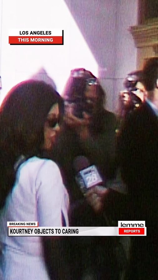 Instagram post by @kourtneykardash for Lemme. Caption reads: The group chat’s gonna have a lot to say about....