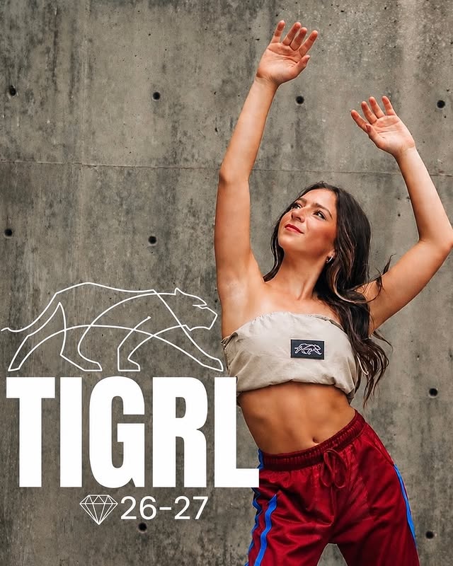 Instagram post by @totallytenley for Tiger Friday. Caption reads: [...] have another season as a TIGRL with....