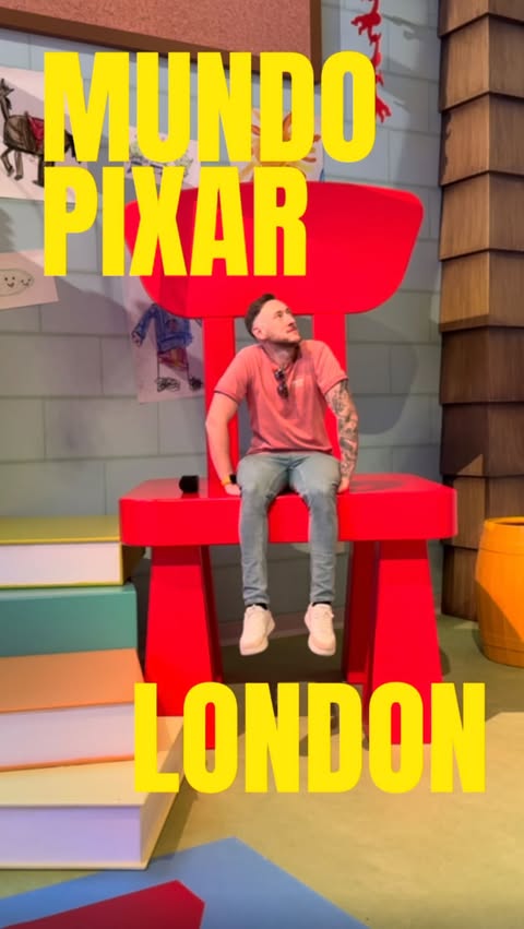 Instagram post by @brettflix_official for Disney. Caption reads: An incredible day out for Disney Pixar fans in....