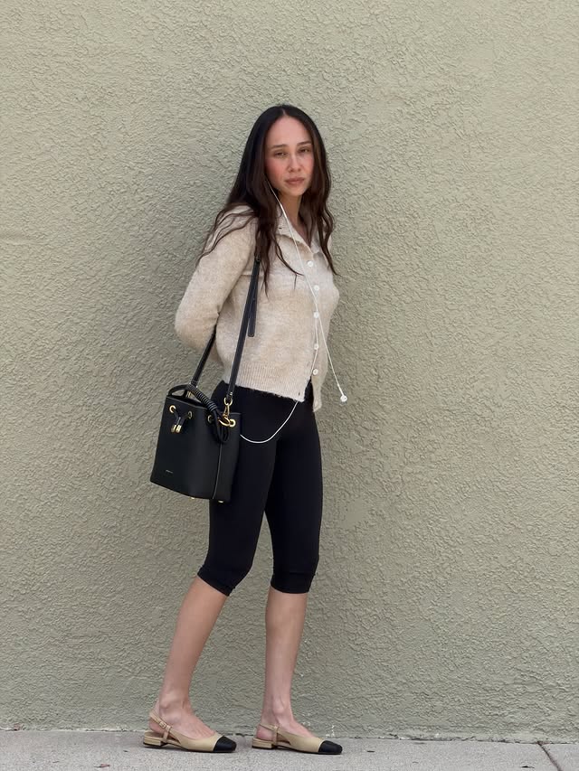 Instagram post by @franny_arrieta for PARIS/64. Caption reads: On the go with my favorite @paris64world bag +....