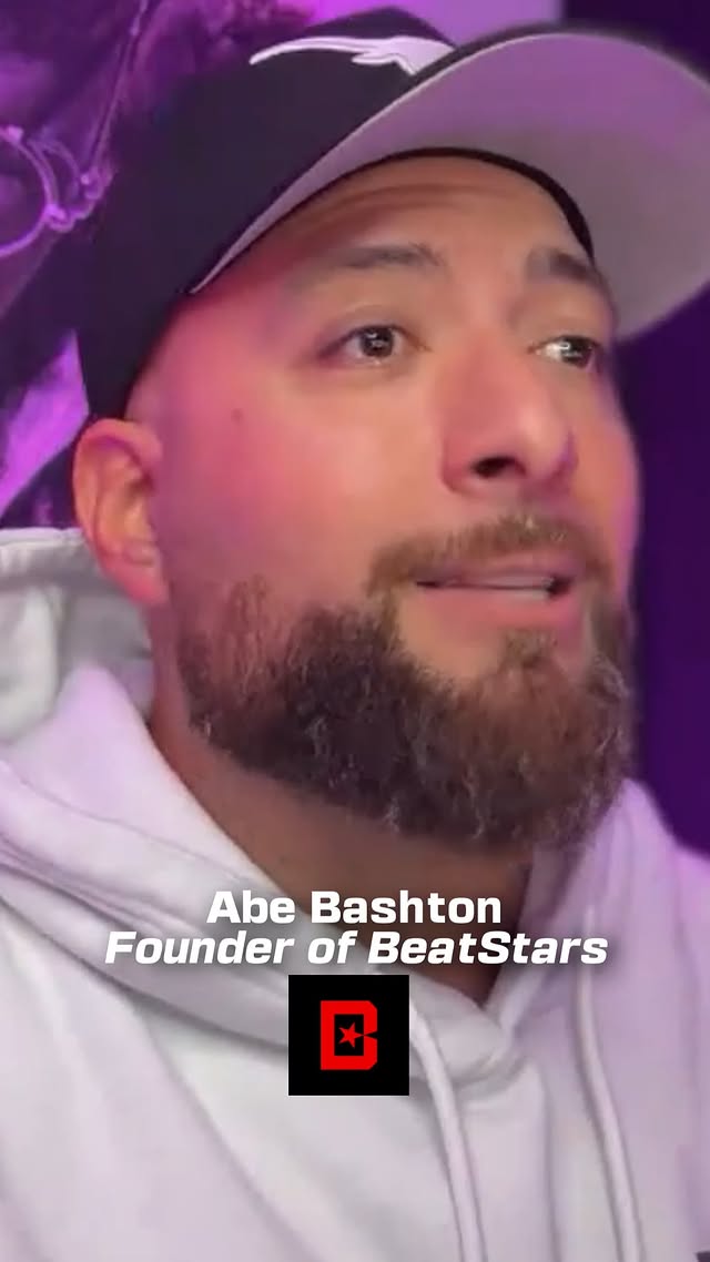 Instagram post by @abebatshon for BeatStars. Caption reads: We need more CEO's like @abebatshon 

Abe, the CEO....