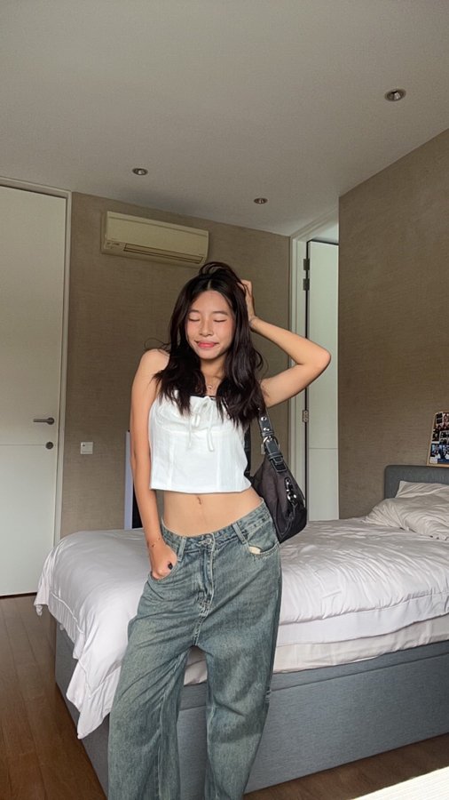 Instagram post by @kellyyseow for The Tinsel Rack. Caption reads: [...] ₊˚⊹⋆ 

✧ both top and bottom from....