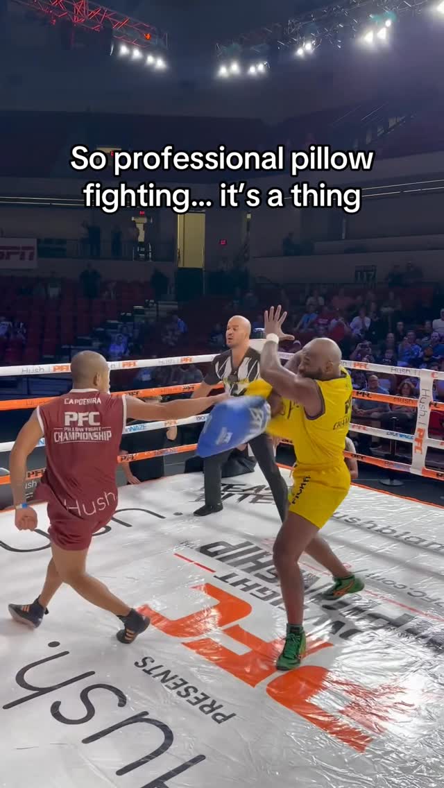 Instagram post by @fightpfc for Hush. Caption reads: [...] stay tuned for our next event ✅
👉 From....