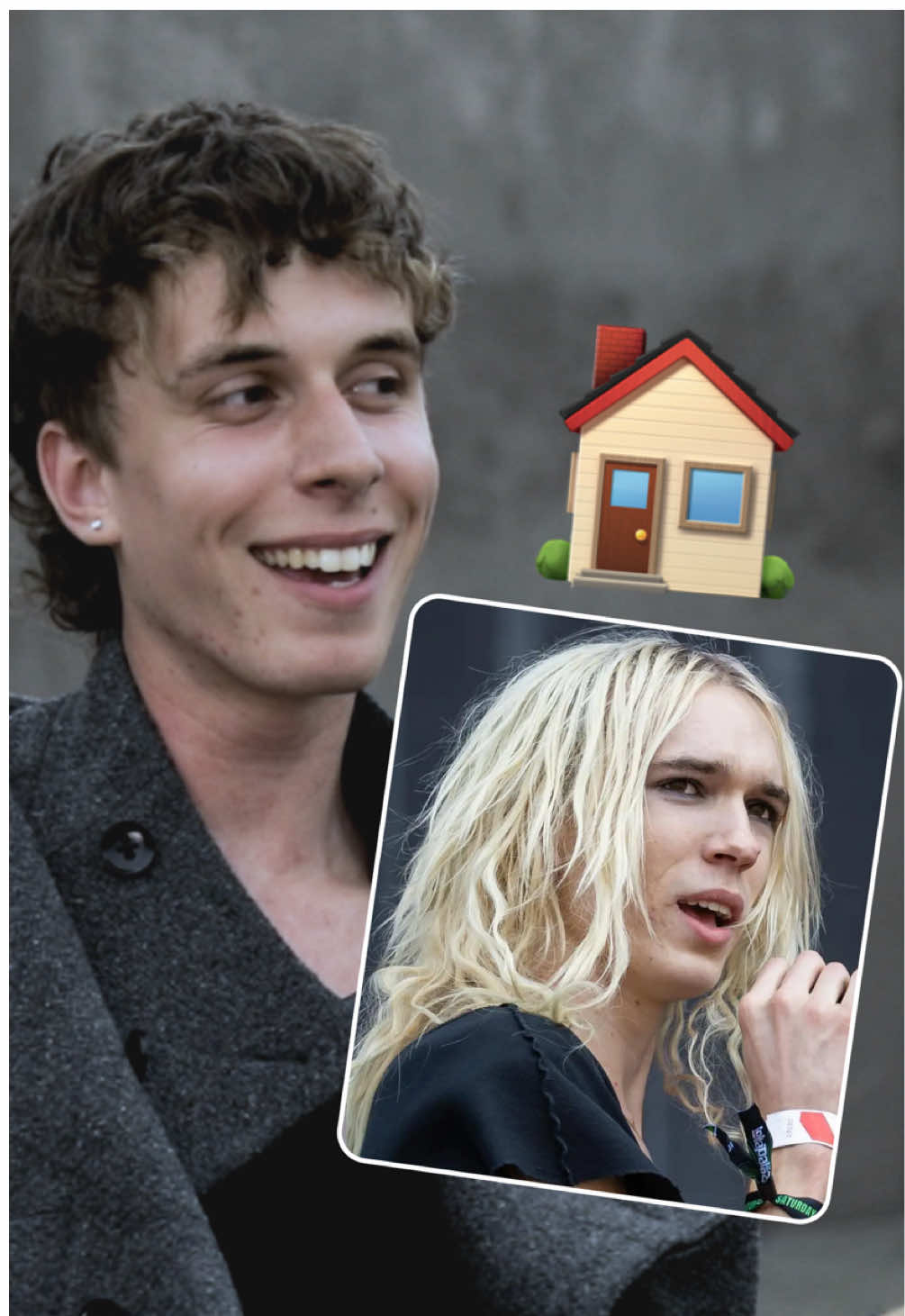 TikTok post by @kidstakeover for DistroKid. Caption reads: Did you know 2hollis left home & went to live with....