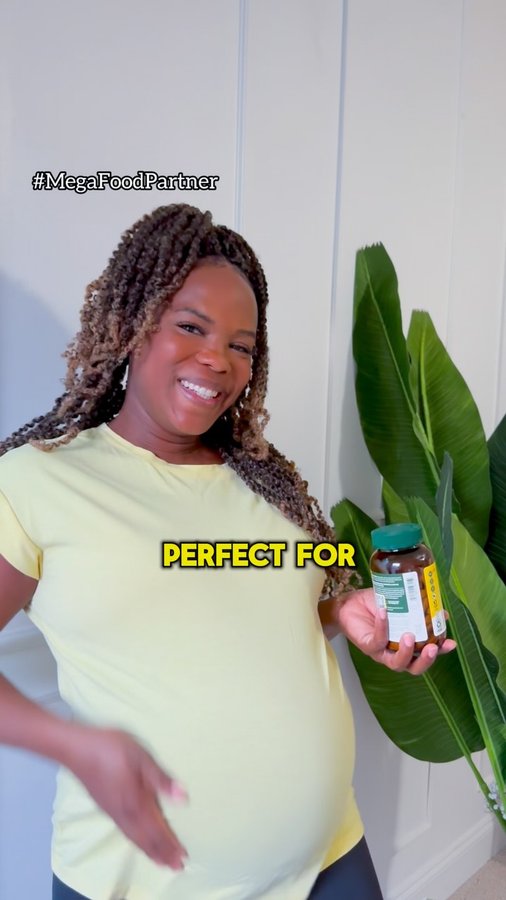 Instagram post by @nicolealiciamd for MegaFood. Caption reads: This is your gentle reminder to take care of....