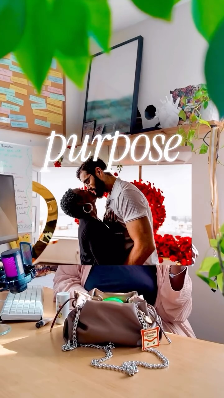 Instagram post by @katniawatkins for Canva. Caption reads: We decided we wanted a CRAZY beautiful life, the....