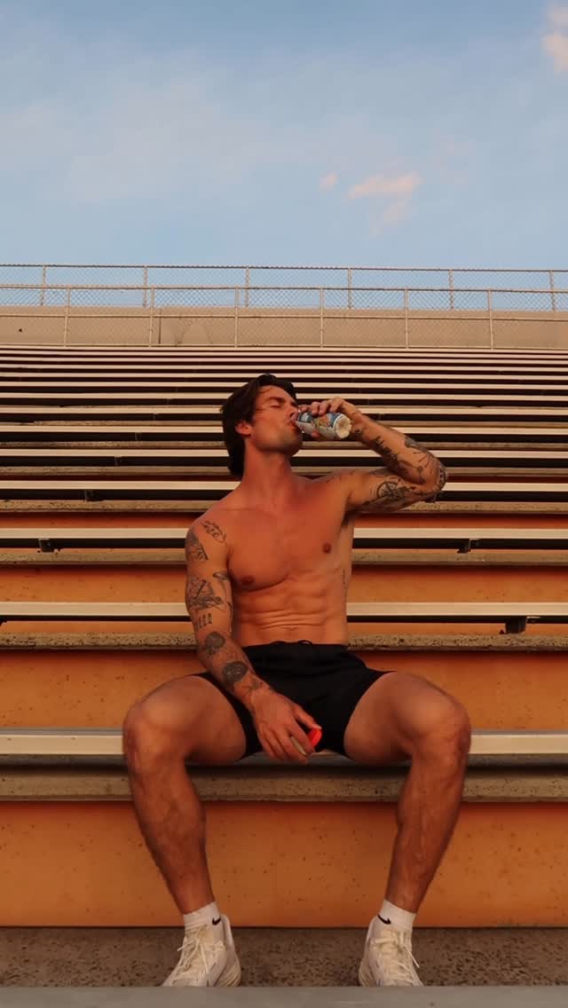 Instagram post by @gbaby00 for Dymatize. Caption reads: Things I love: protein and cereal. Add them both....