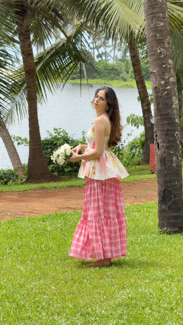 Instagram post by @jannatkhan1618 for Issey Miyake Parfums. Caption reads: This is the perfume that feels like me… Issey....