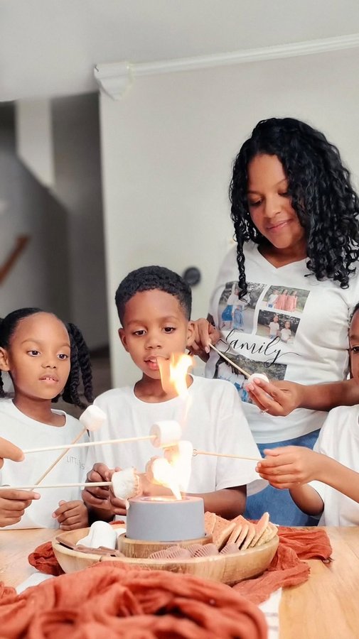 Instagram post by @thisbyrdsnest for Zazzle. Caption reads: I'm beyond grateful this year as we prepare for....