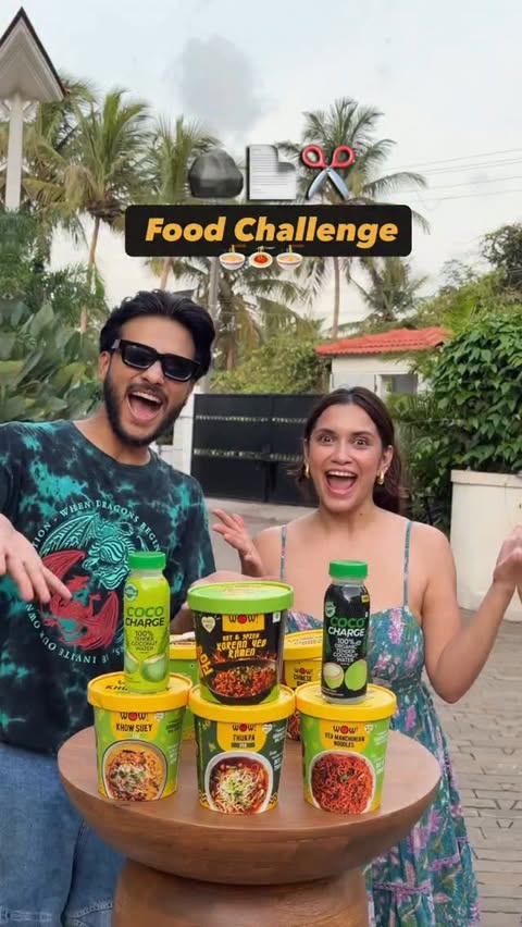 Instagram post by @saurabhshukla28 for Wow! Momo. Caption reads: This game was driving us crazy @wowmomoinstant .....