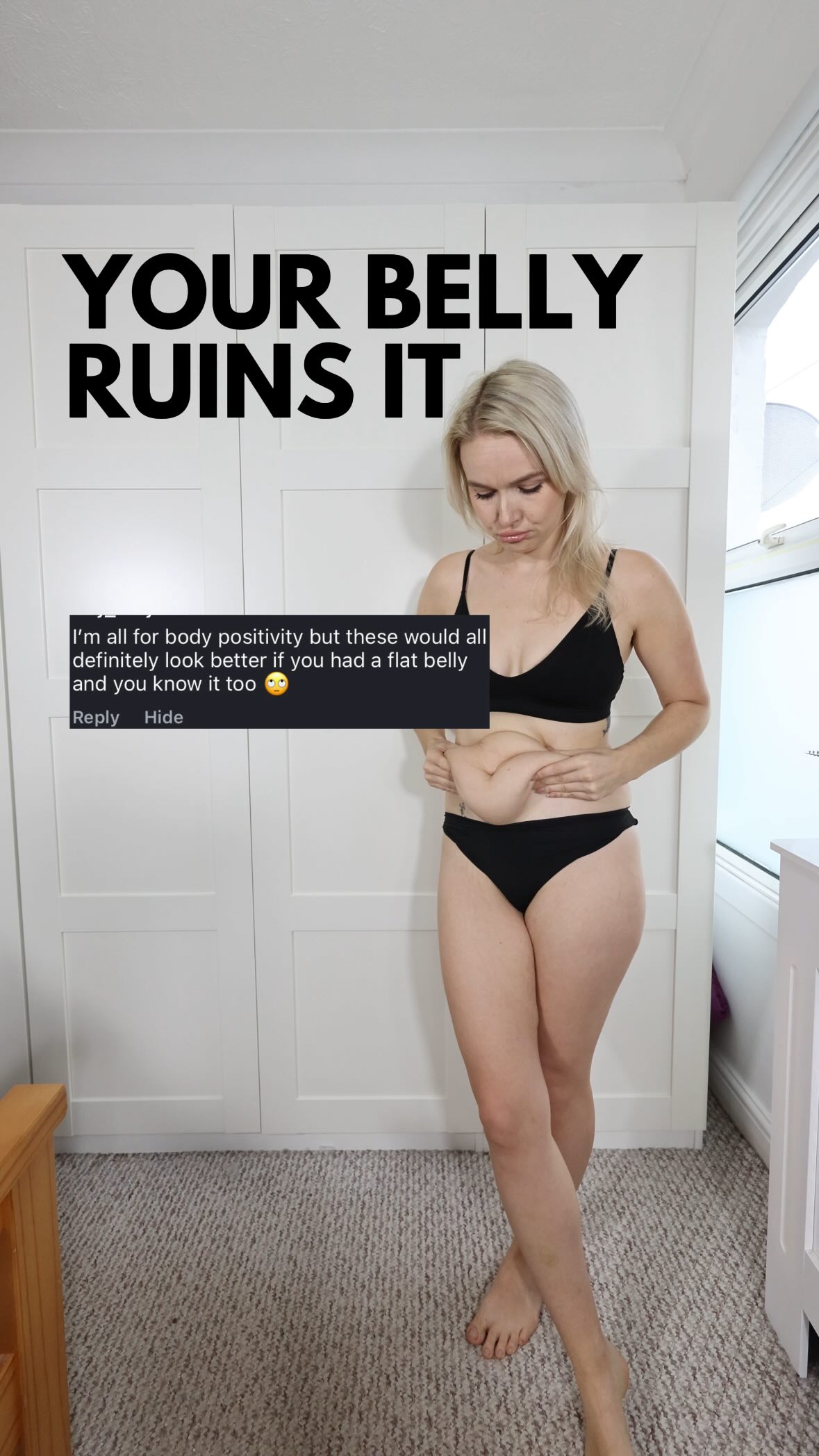 Instagram post by @the.confidentmama for GLAMIFYFASHION. Caption reads: Oh bore off Linda 😂

I showed some tight dresses....