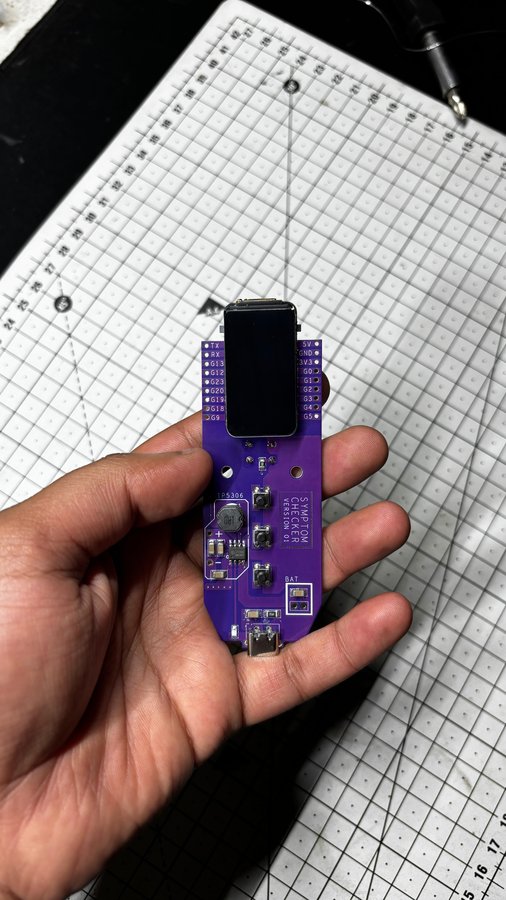 Instagram post by @arnov_sharma for PCBWay. Caption reads: Working on a new project!
.
.
.
.
.
#electronics....