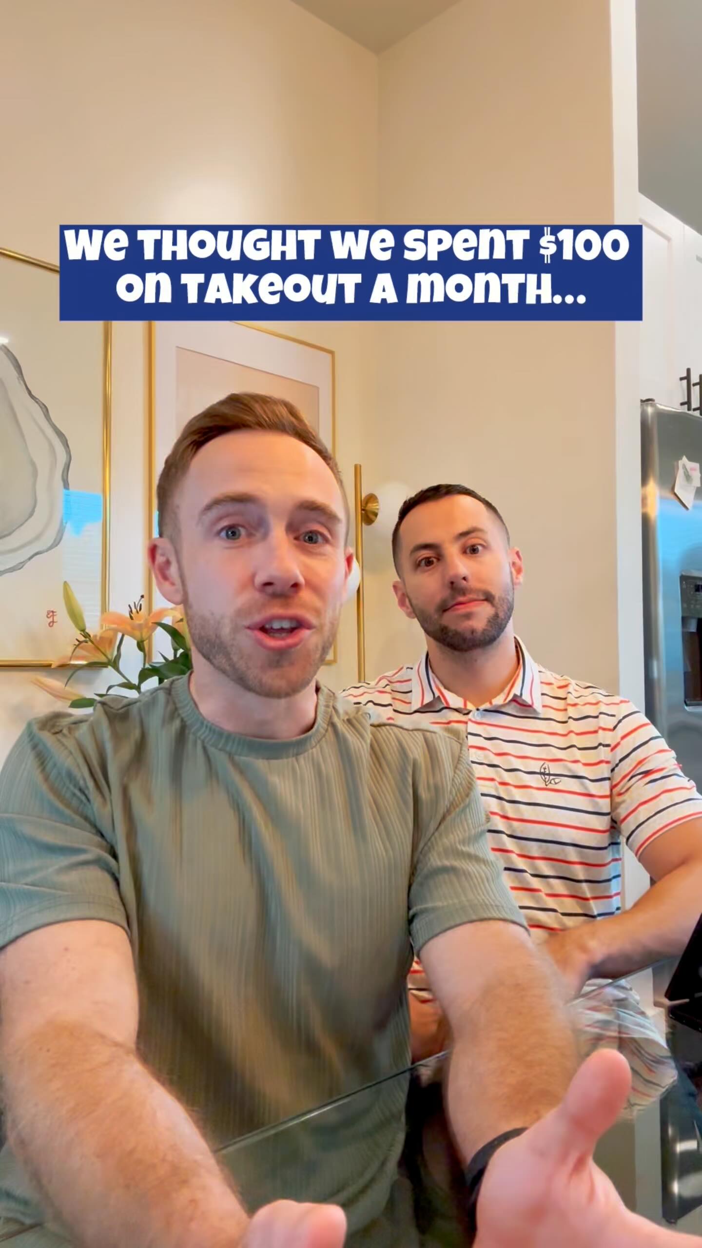 Instagram post by @scotpilie_wx for Truist. Caption reads: [...] takeout budget. We were off by $300.....