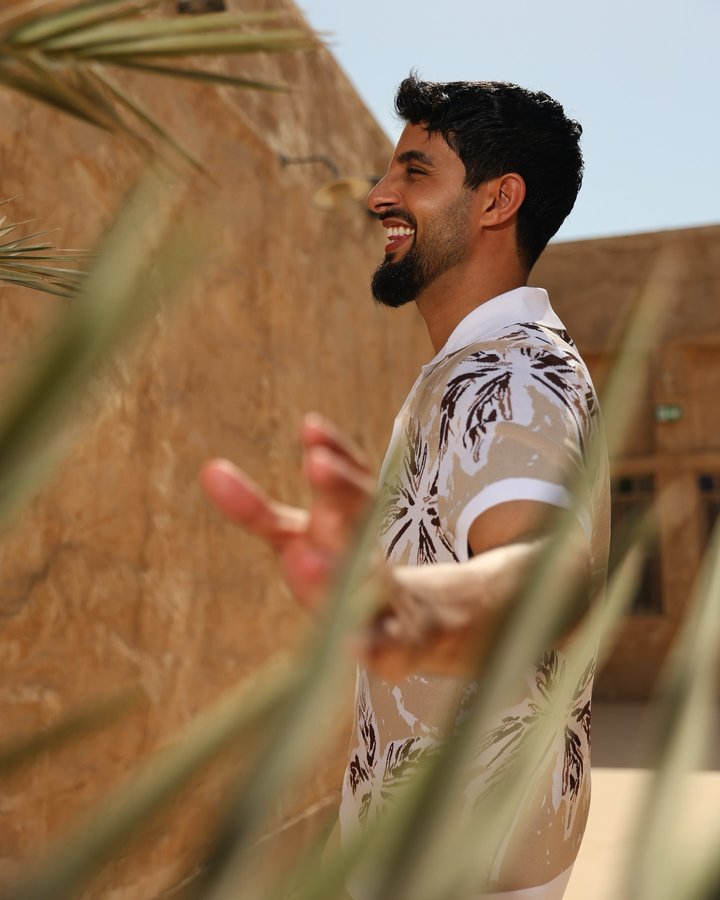 Instagram post by @samislimani for Ted Baker. Caption reads: Time for new beginnings in @tedbaker Spring |....