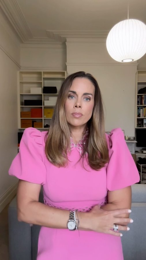 Instagram post by @jordiepereira for Rebecca Vallance. Caption reads: [...] week we celebrated the opening of....