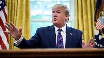 YouTube post by @briantylercohen for ShipStation. Caption reads: Trump makes DANGEROUS weekend announcement.