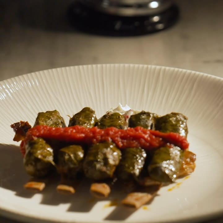 Instagram post by @sinemozler for MICHELIN Guide. Caption reads: 🇹🇷In Türkiye, Sarma is more than a dish — it’s a....