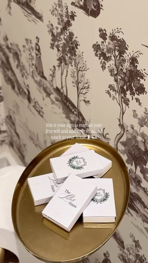 Instagram post by @carolinegliles for VistaPrint. Caption reads: [...] match boxes & to-go cups from @vistaprint....