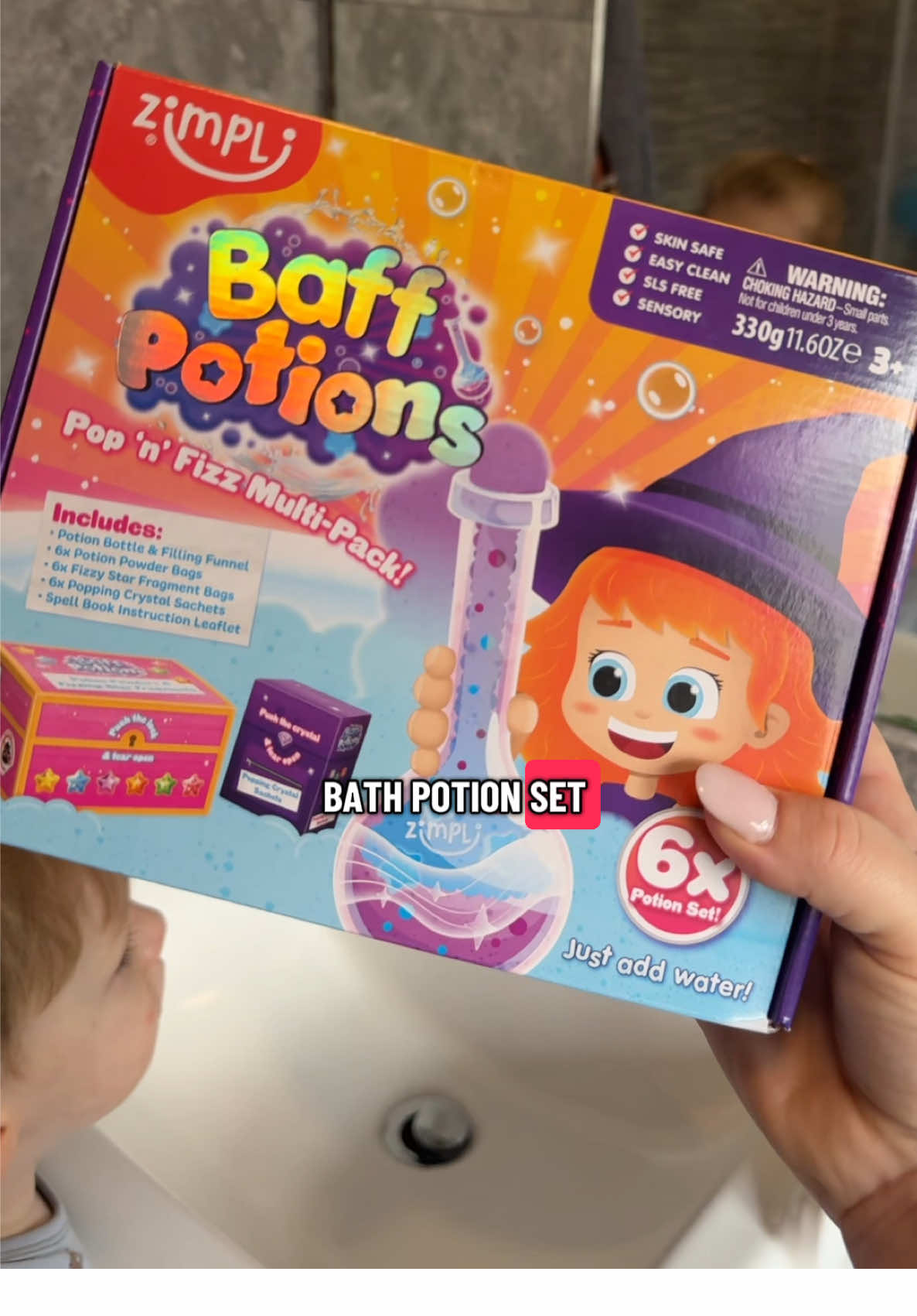 TikTok post by @shopwithlozx for Zimpli Kids. Caption reads: [...] #blackfriday #kidsgifts @Zimpli Kids.