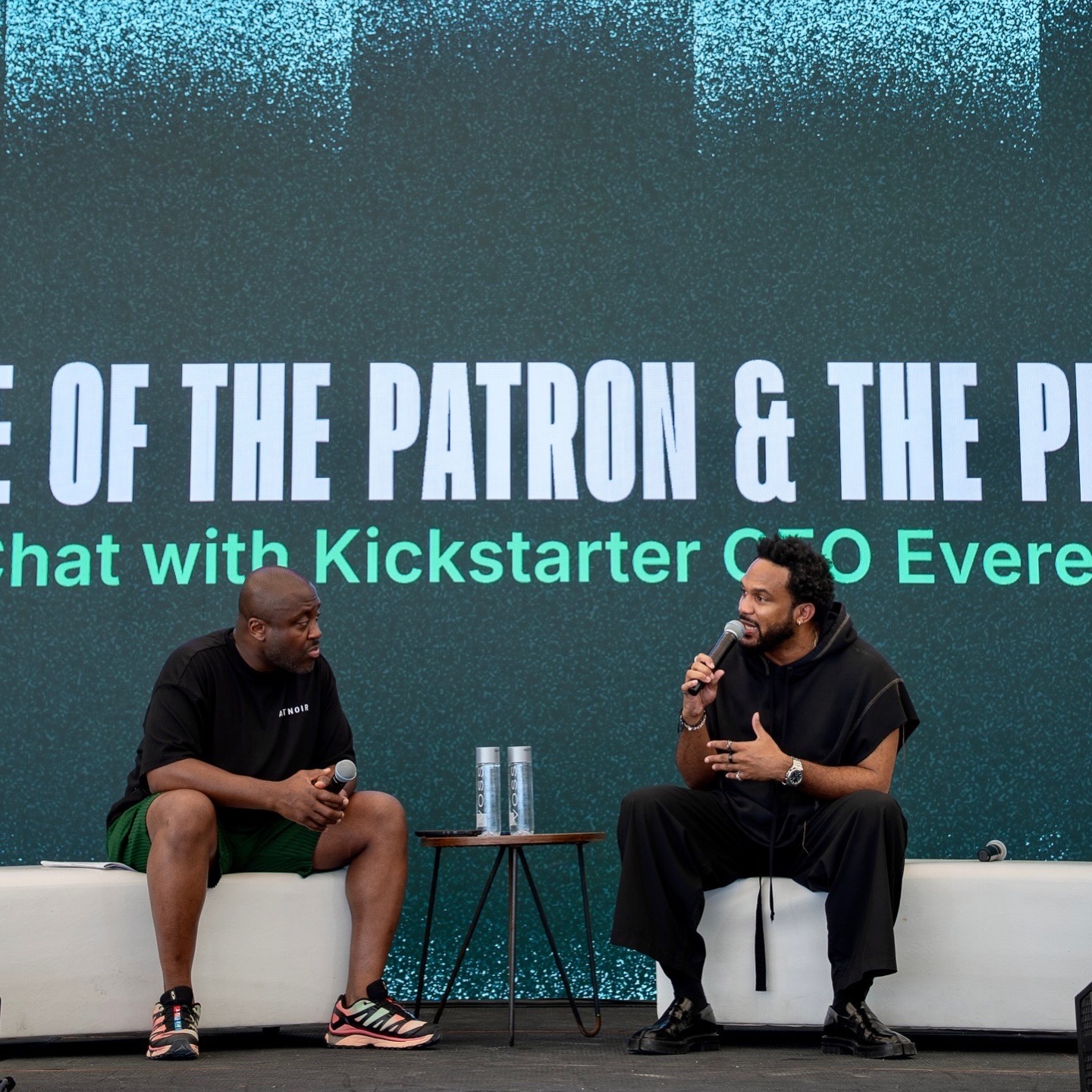 Instagram post by @everette for Kickstarter. Caption reads: [...] was a special Art Basel Miami for....