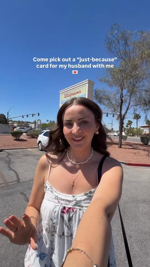 Instagram post by @cassscroggins for Hallmark. Caption reads: [...] 💌 And it’s easier than ever with @hallmark....