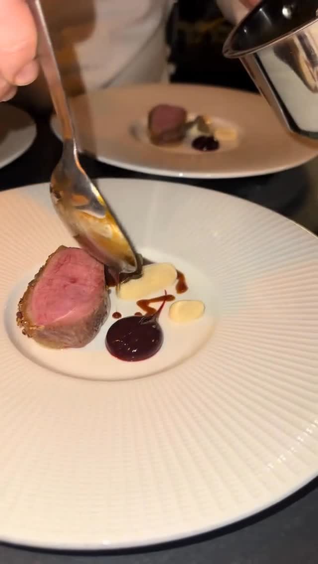Instagram post by @chef_andrew_sheridan for Get Reviewed Liverpool. Caption reads: An eight-course tasting menu like no other, just....
