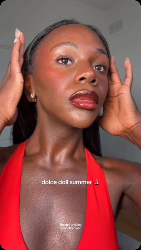 Instagram post by @sayessence for Dolce&Gabbana Beauty. Caption reads: [...] You can earn 4x points on any Dolce&Gabbana....