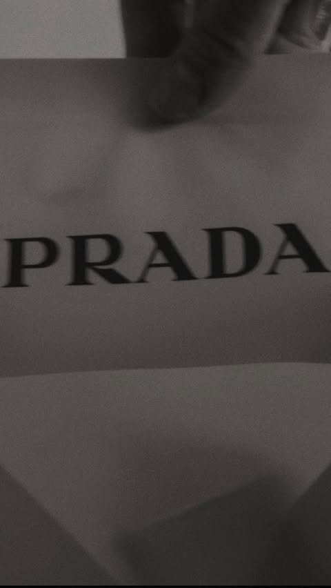 Instagram post by @prdz10 for Prada. Caption reads: ok these are complete perfection 🤏🏼 @pradabeauty....