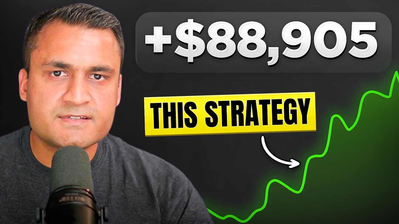 YouTube post by @OptionsWithRavish for moomoo. Caption reads: How I Sell Put Options for Monthly Income (With a....