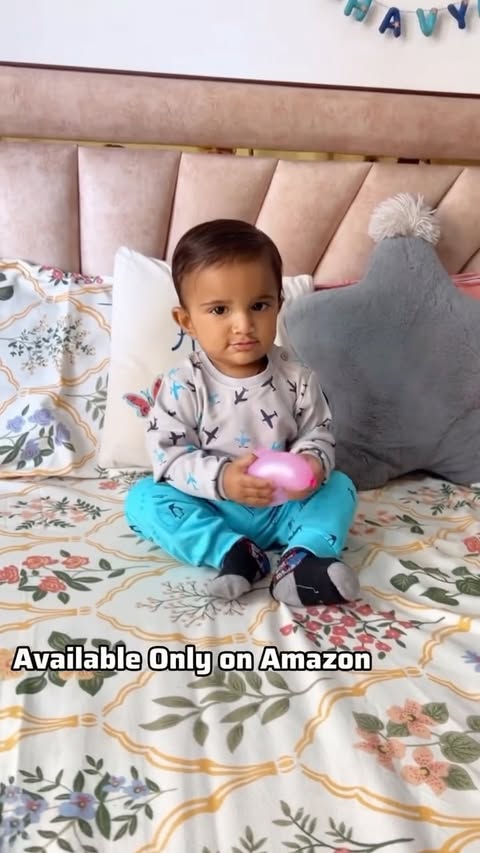 Instagram post by @itsbhavya_2020 for LuvLap. Caption reads: Get dress your little one super comfort....