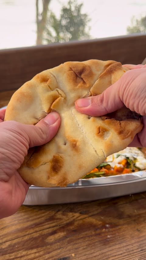 Instagram post by @gatherednutrition for Blue Apron. Caption reads: [...] coziest lunch ready in no time at all!....