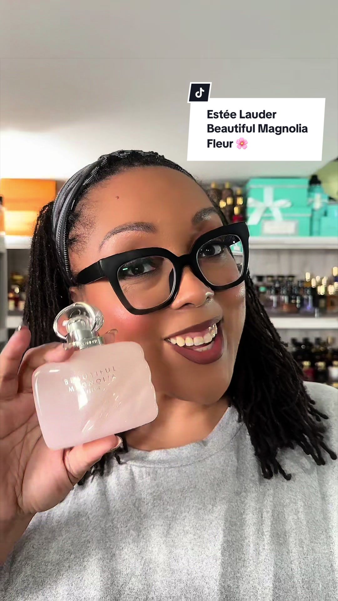 TikTok post by an influencer for Community X SEEN. Caption reads: [...] #beautifulmagnolia #communityxseen.