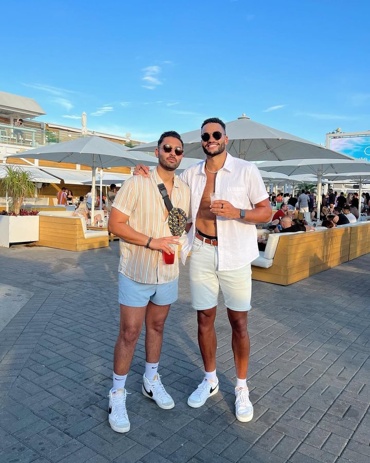 Instagram post by @jedtavernier for Toronto Life. Caption reads: he’s a 10 but him and his friends wear matching....