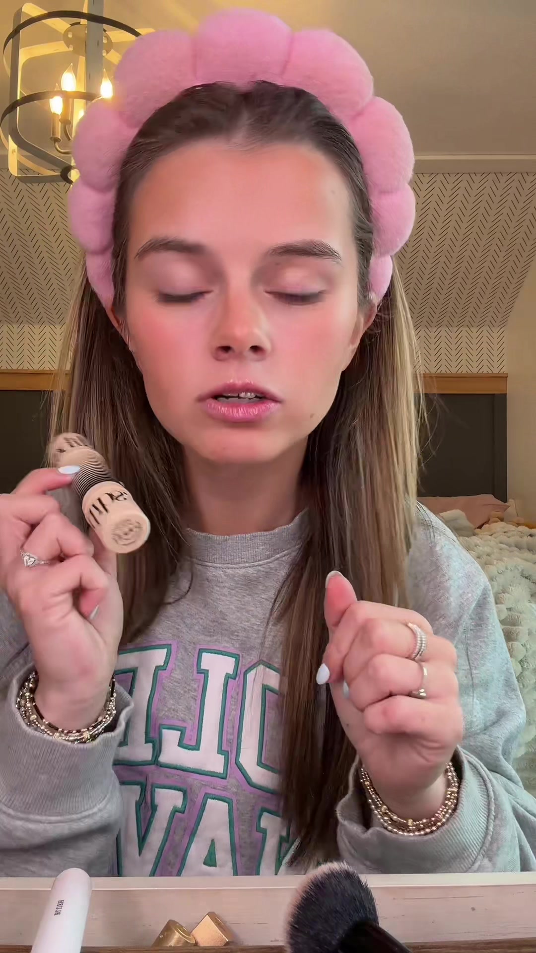 TikTok post by @cwhite1491 for DIBS Beauty. Caption reads: [...] so this is perfect for me!! Thank you....