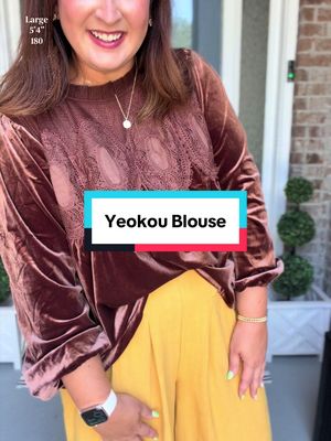 TikTok post by @jz4916 for Yeokou. Caption reads: [...] The details are stunning! 🤩🤎 @Yeokou....