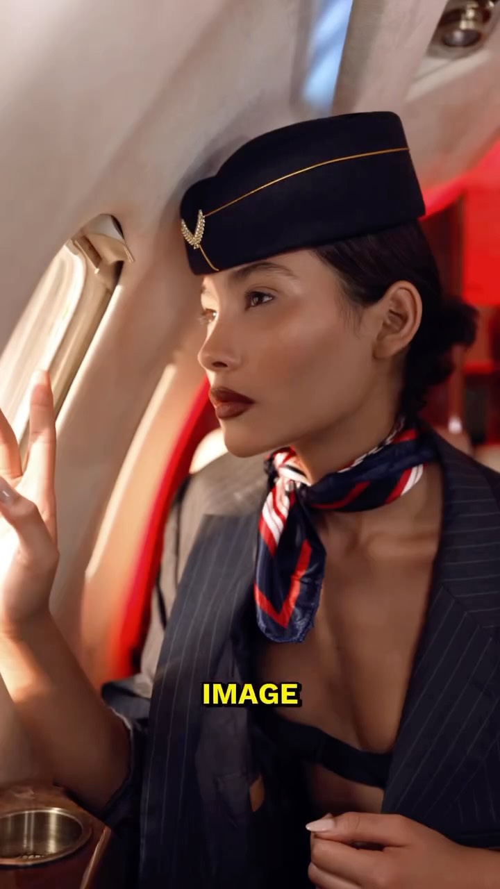 Instagram post by @daria.koso.photo for NANLITE. Caption reads: [...] into a bold, glamorous editorial using....