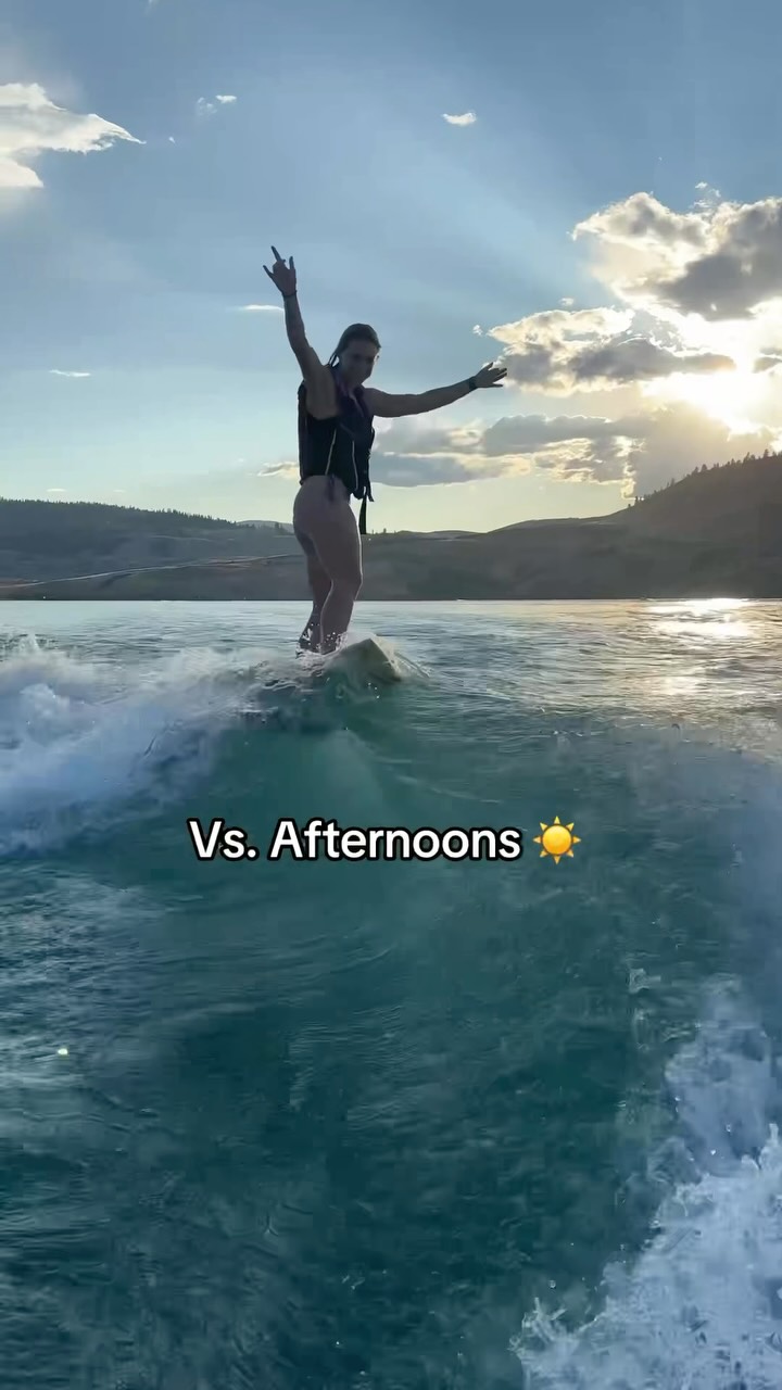 Instagram post by @scarlettjones_27 for BIOSTEEL. Caption reads: No matter the situation 🏋️‍♀️🏄‍♀️....