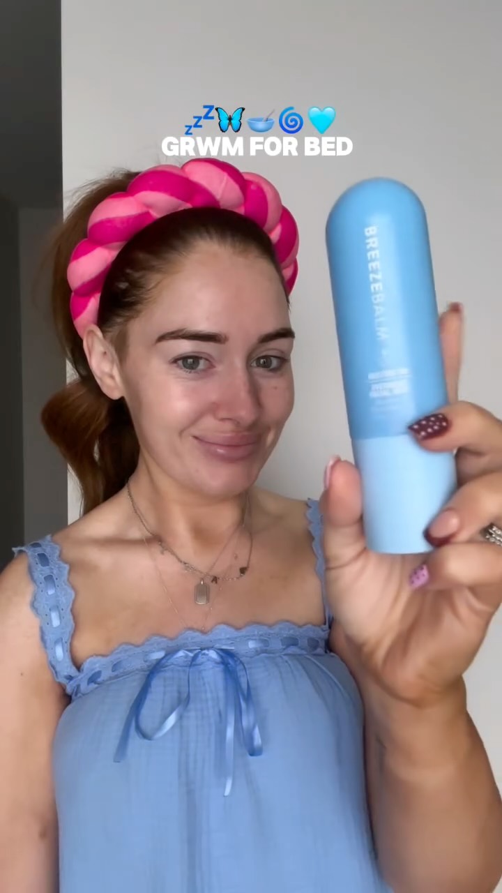 Instagram post by @leteeshamcswain for Breeze Balm. Caption reads: [...] Mist - it’s so refreshing 😩🥹

#breezebalm....