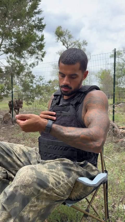 Instagram post by @jalen_noble for ORIJEN Petfoods. Caption reads: Making sure my dogs are ready for the chase w/....