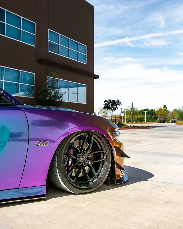 Instagram post by @violent_392 for Carven Exhaust. Caption reads: [...] • @nittopitcrew • @nittotire •....